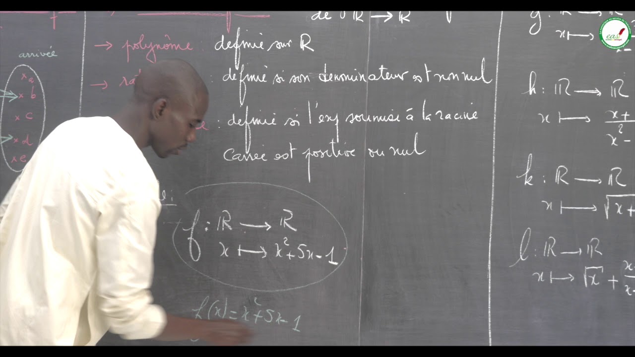 Cours - Première - Mathématiques : Fonctions numériques / Présentation / Domaine de définition