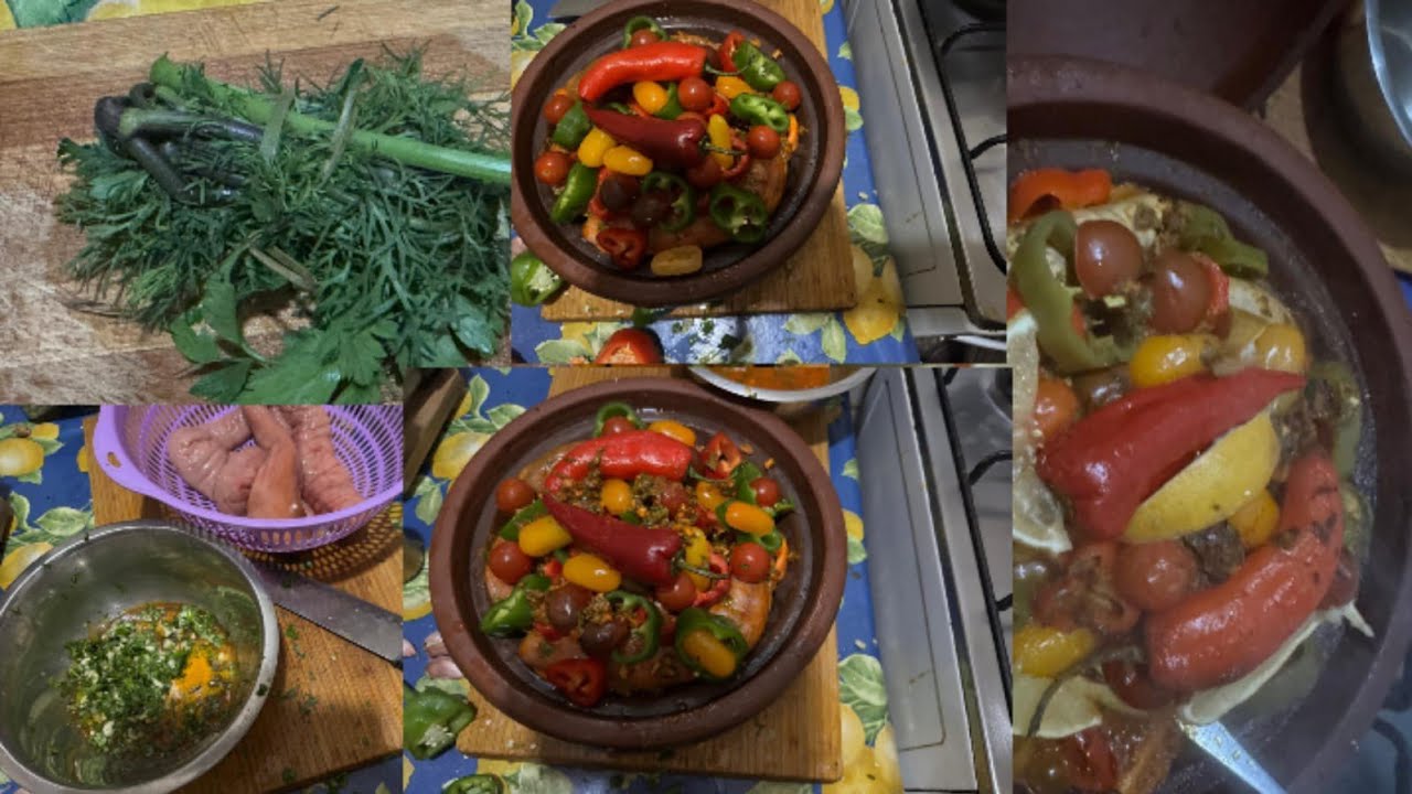 بيض الحوت او السمك في الطاجين#food#tagine des ouefes de poisson 