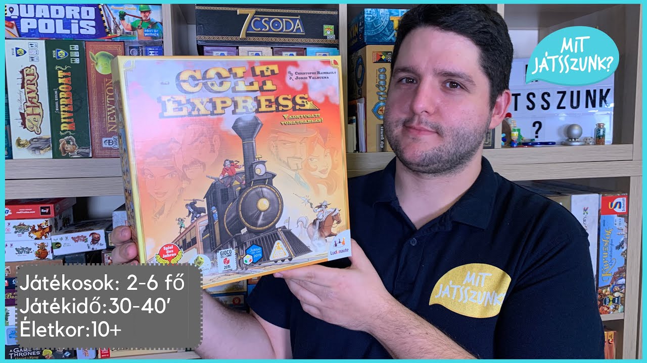 Colt Express Társasjáték Bemutató