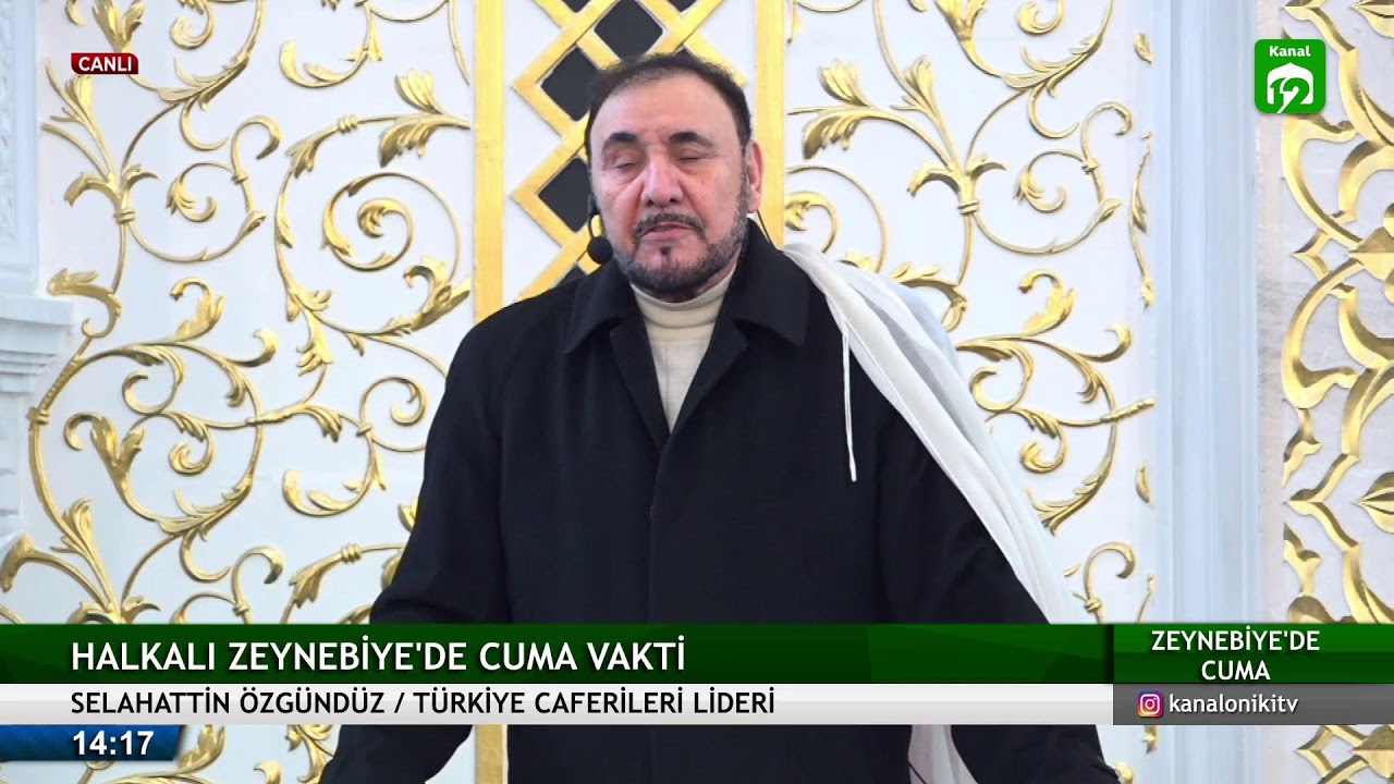 🔴KANAL 12 CANLI YAYIN / HALKALI ZEYNEBİYE'DE CUMA VAKTİ