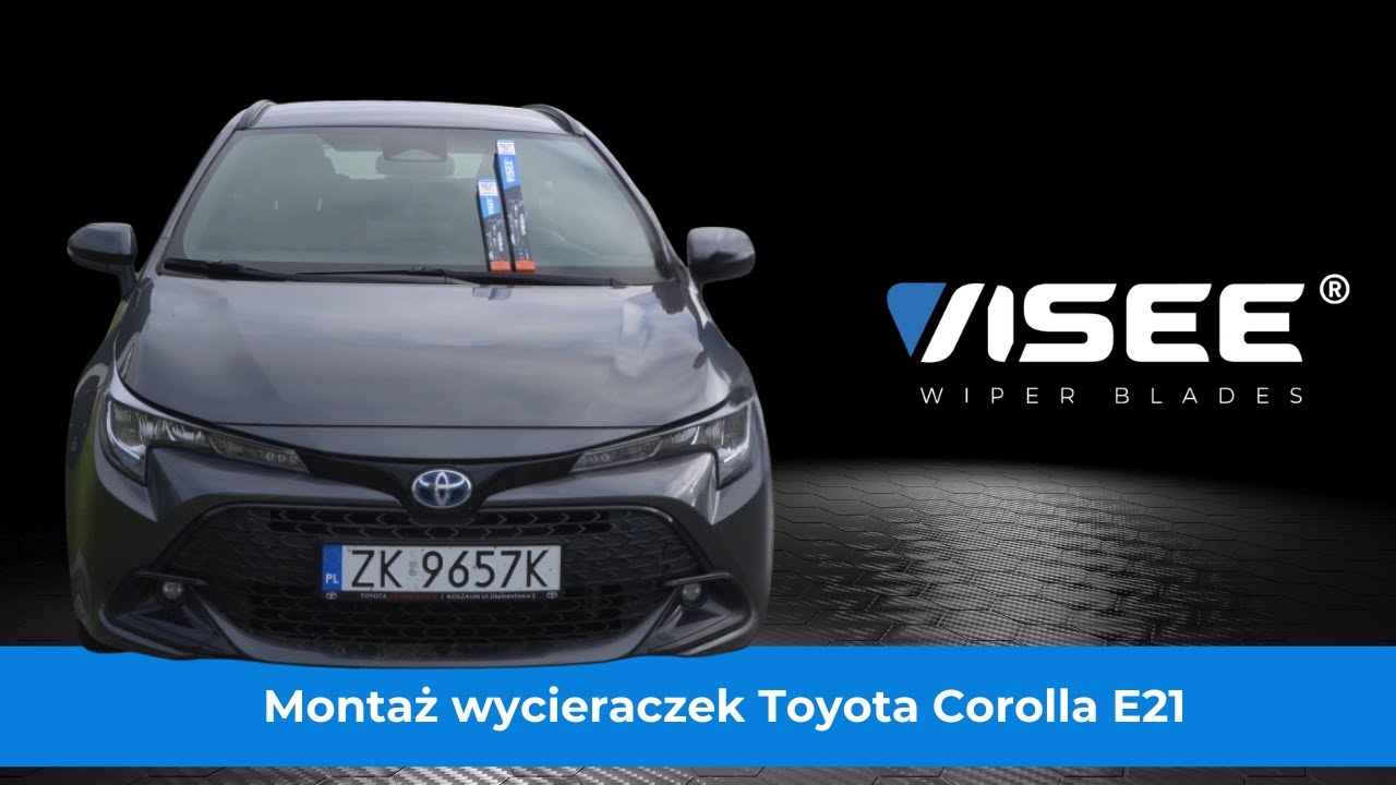 Wymiana wycieraczek Toyota Corolla E21 | VISEE SYNERGY+ SV-U