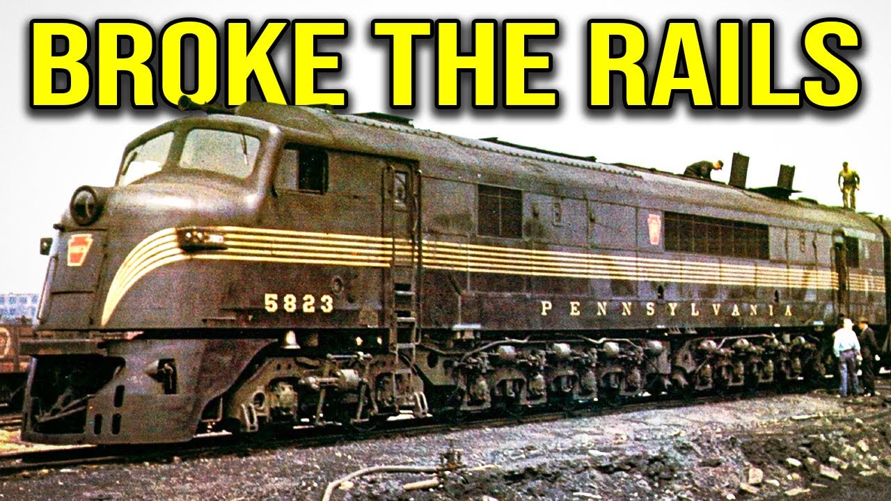 The ABANDONED Locomotive Too Powerful for American Railroads