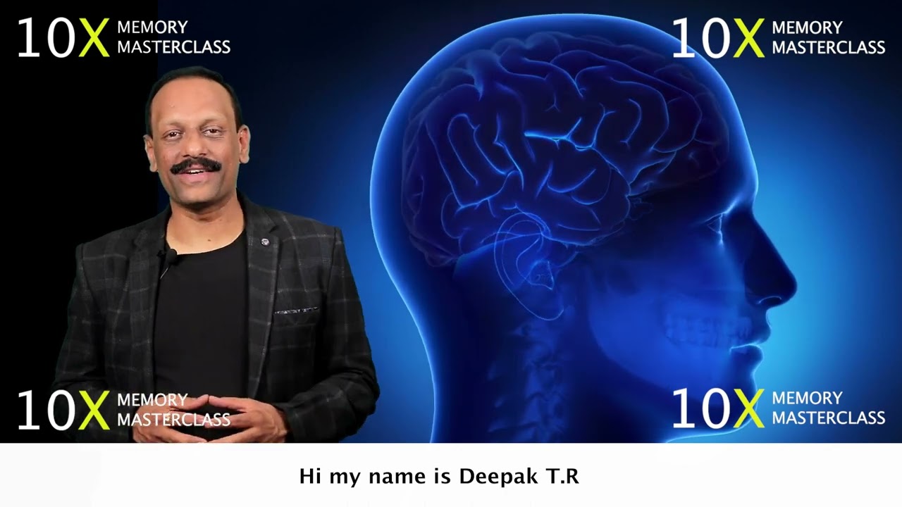 The World's Best Memory Technique by Deepak T.R