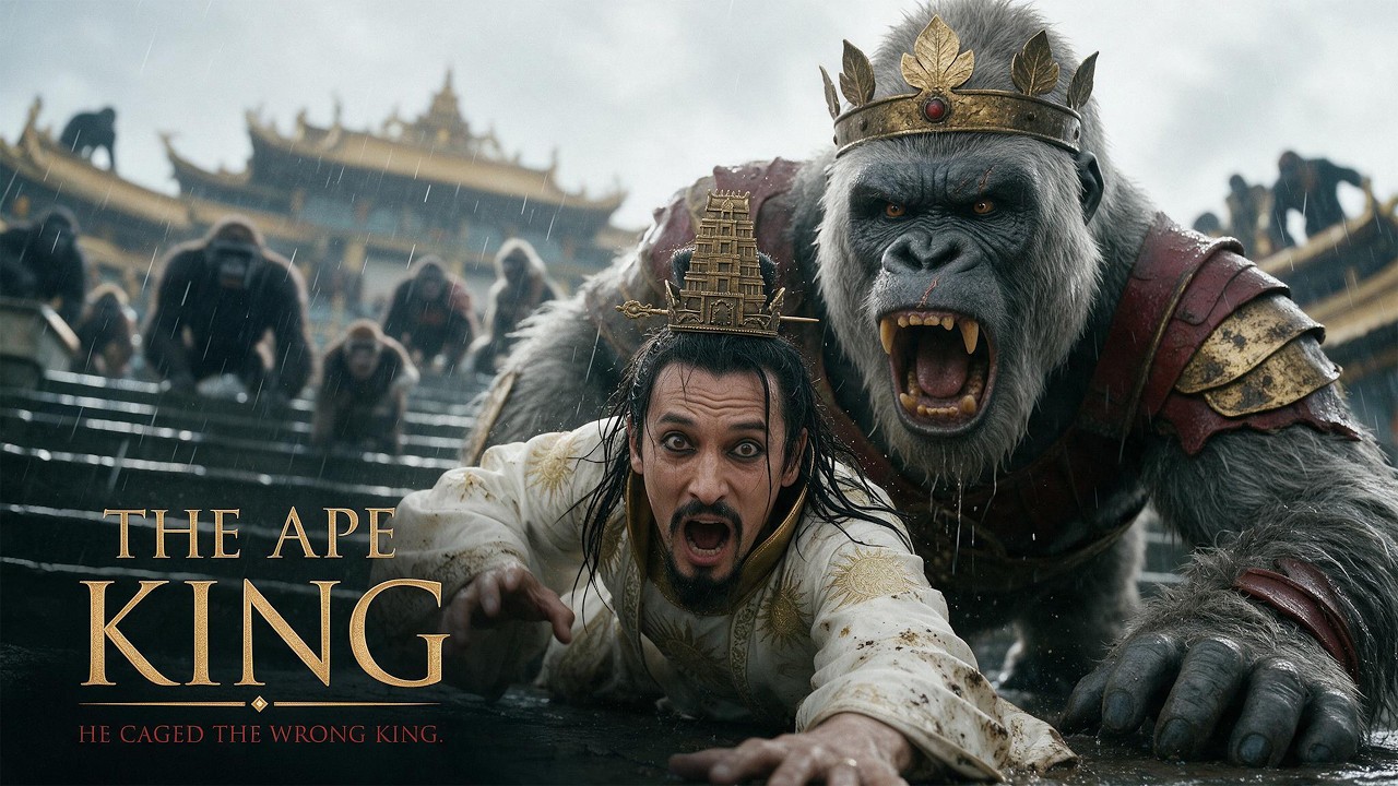 THE APE KING | Emperor Caged Him For 7 Years | Full Fantasy Movie 4K