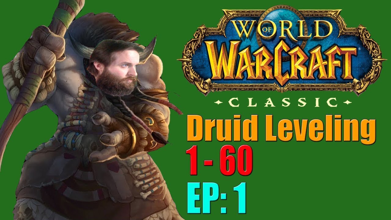 Let's Play: Classic World of Warcraft | Druid Leveling 1 to 60 | EP. 1 | Beginning the Journey