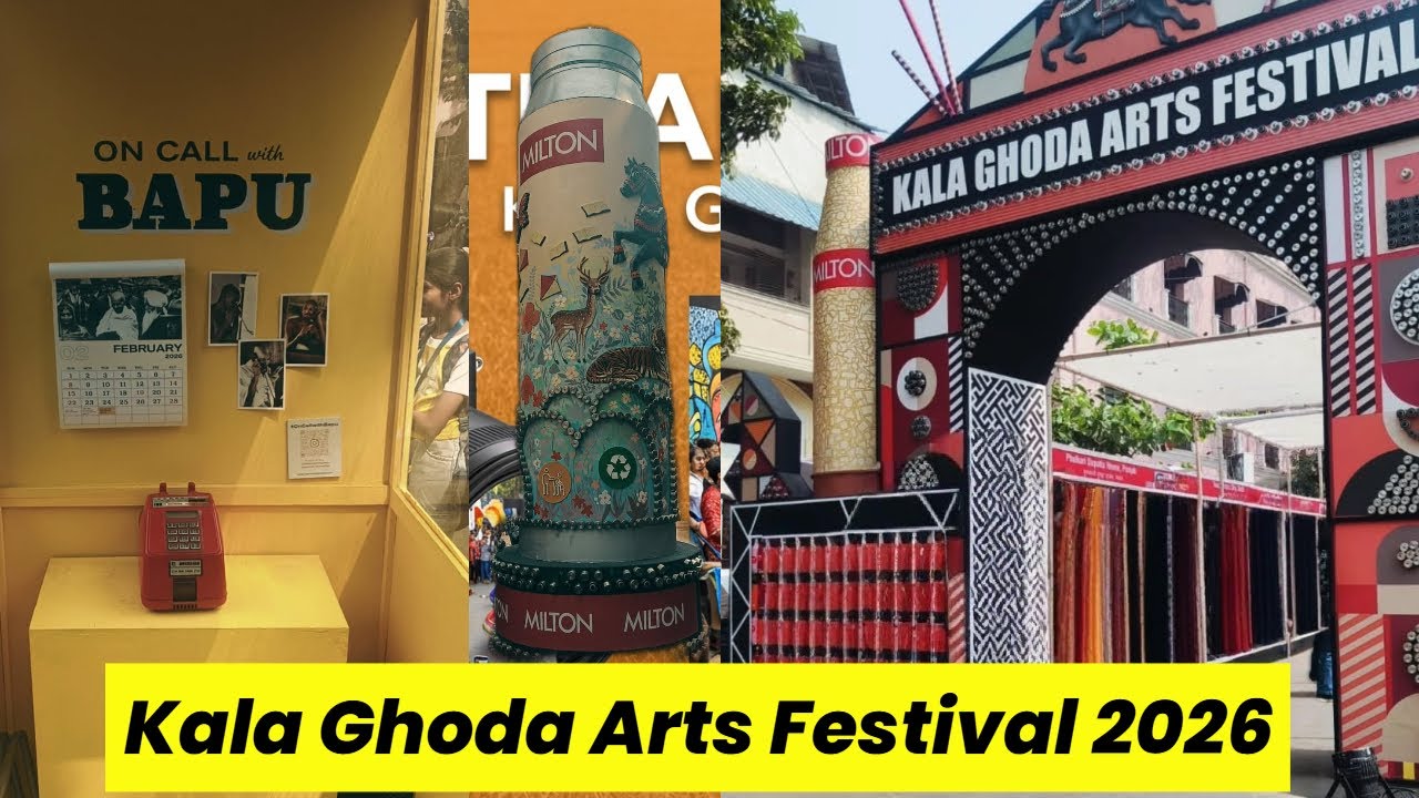 मुंबईत रंगला काळाघोडा आर्ट्स महोत्सव 2026 😍 | Kala Ghoda Festival Mumbai #festival2026