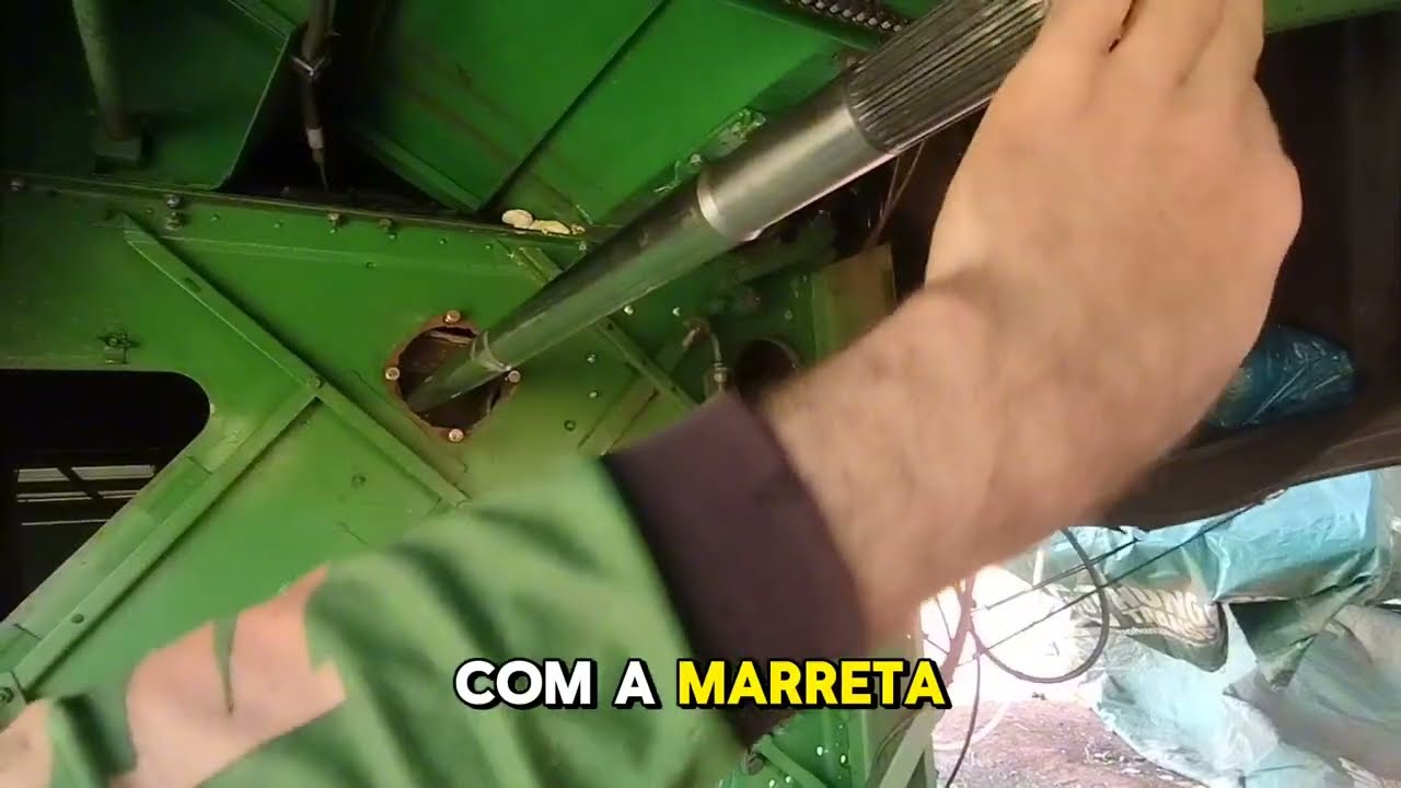 Montagem eixo do batedor John derre 