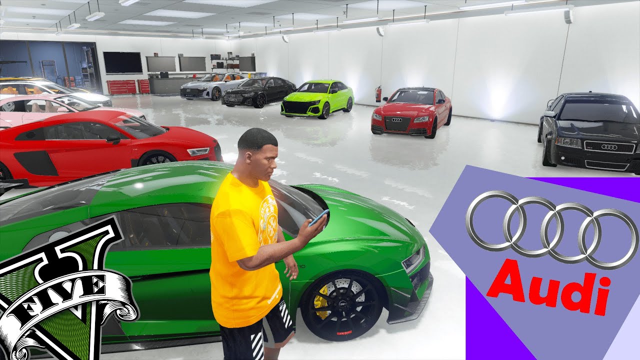 Millionaire's Life in GTA 5 SP | Audi Garage