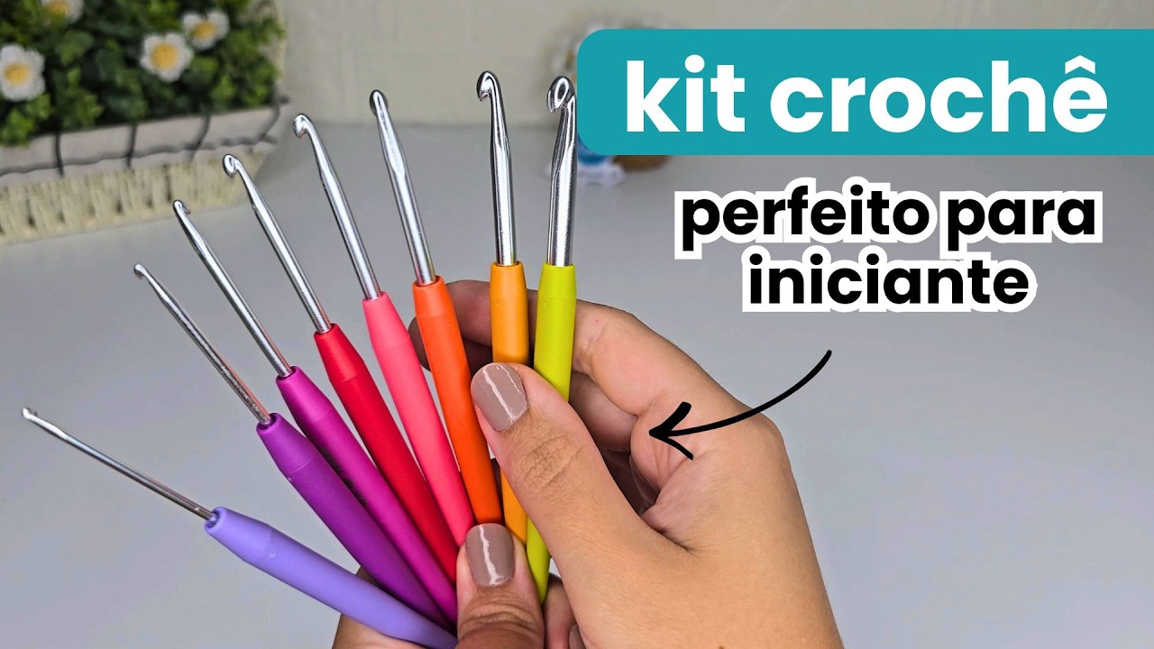 N&atilde;o jogue dinheiro fora: 3 Erros no croch&ecirc; para iniciantes com 2 solu&ccedil;&otilde;es f&aacute;ceis! kit croch&ecirc; certo