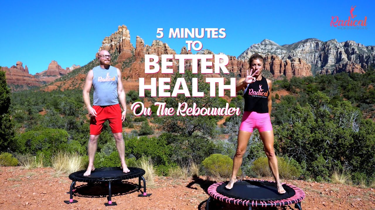 5 Minutes to Better #Health on the #Rebounder - Day 3