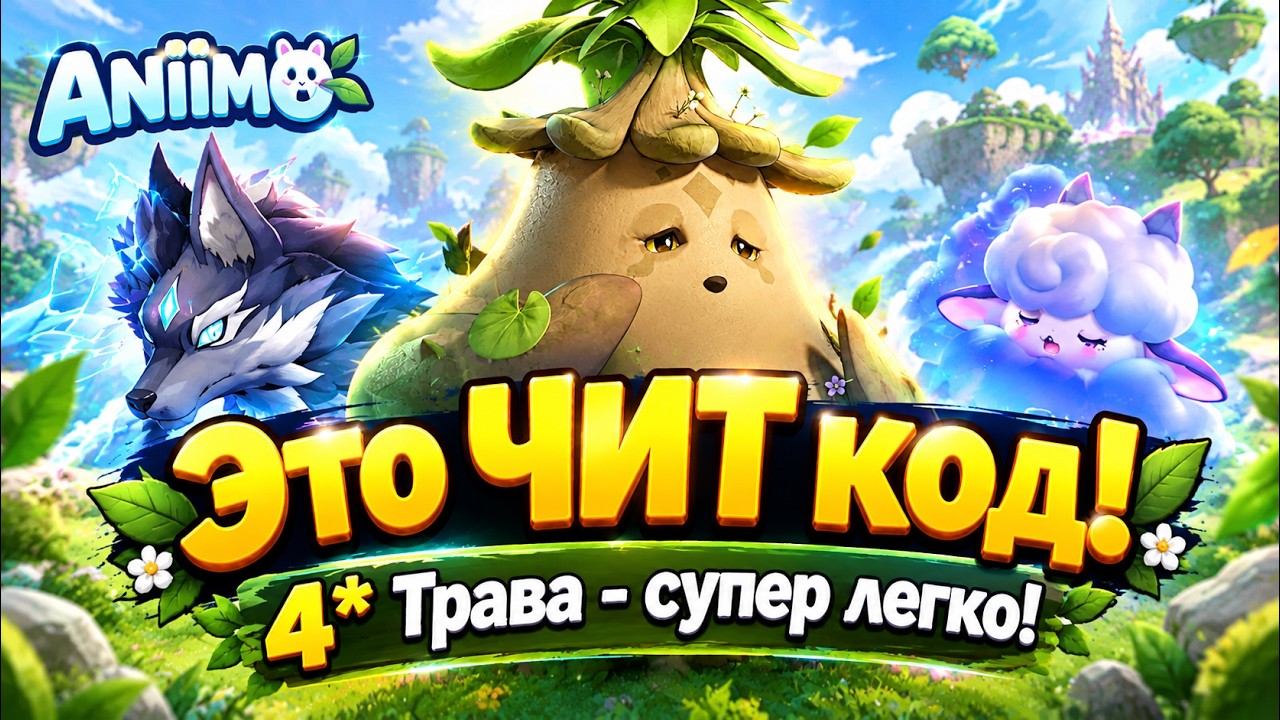 Травянная Тренировка на 4* - ЛЕГКО! Сложность Испытание | ANIIMO