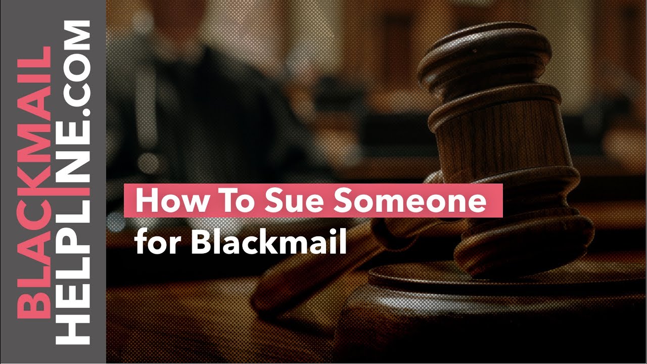 The Right Legal Response to Online Blackmail