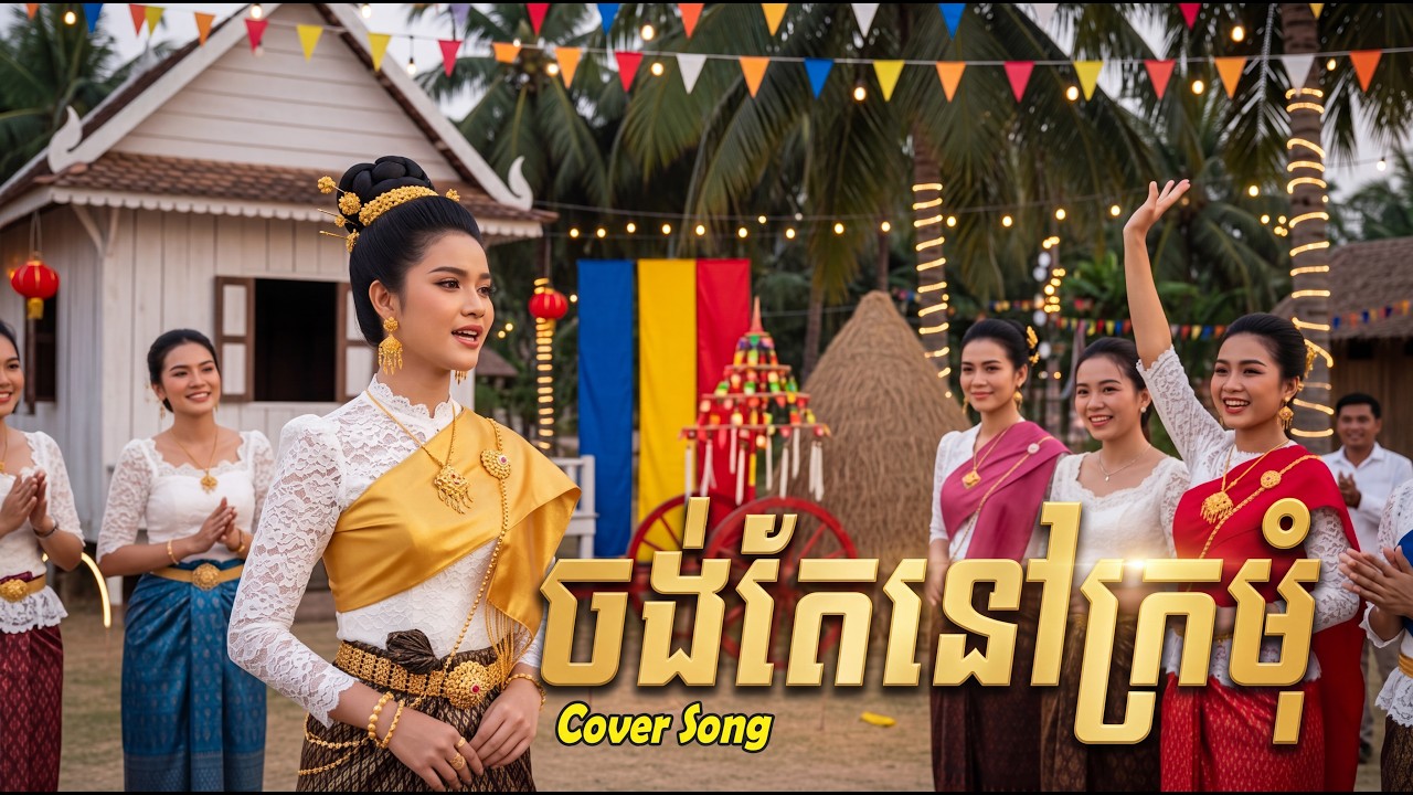 បទចំរៀងសម្រាប់រាំកំសាន្ត / ចង់តែនៅក្រមុំ - Jong Tae Nov Kro Mom -Cover Song [ MV ]