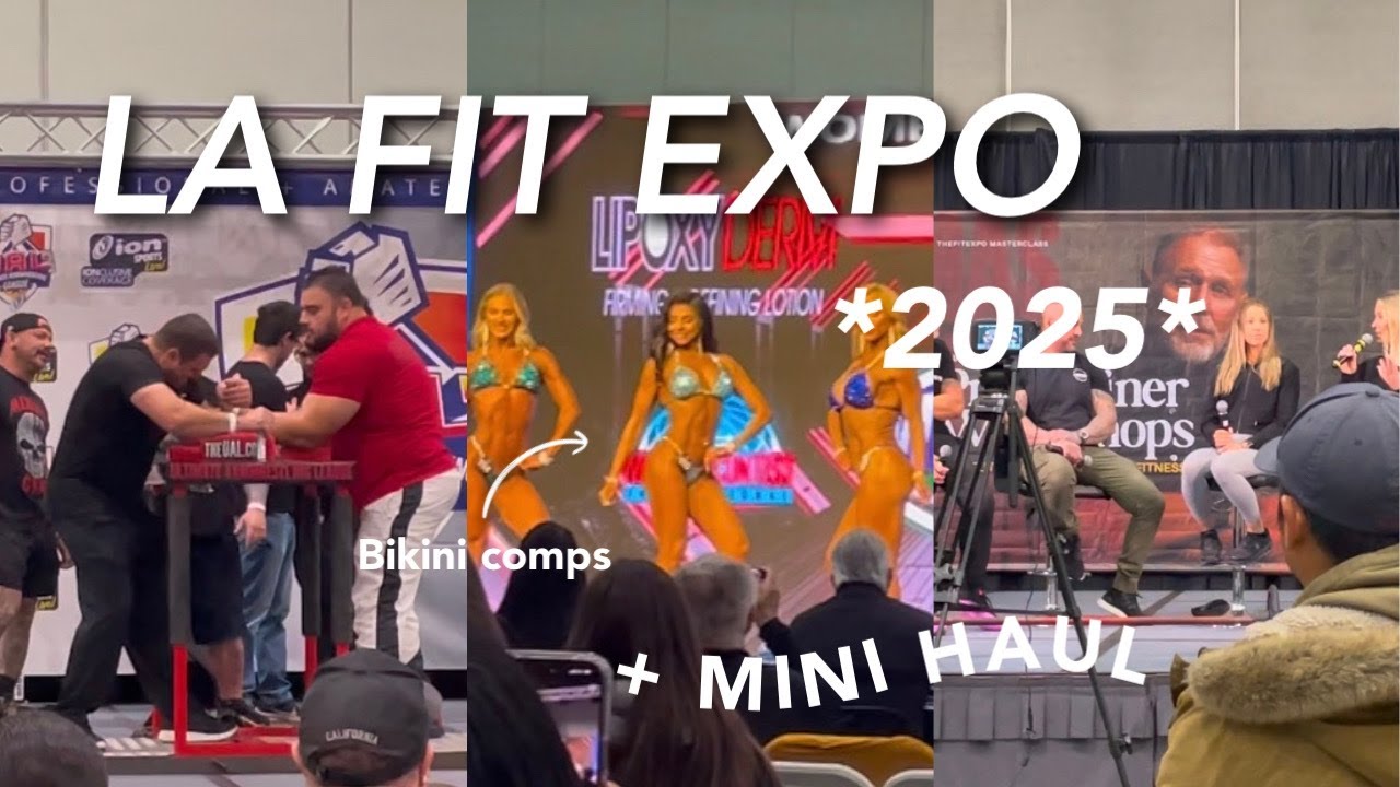 LA FIT EXPO 2025 MINI VLOG┃+ MINI HAUL