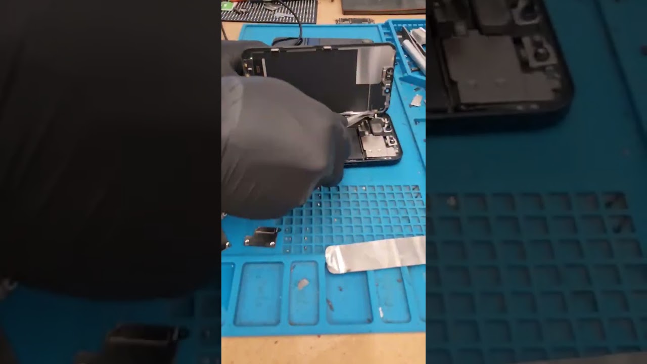 IPHONE 13 IN FOR FULL HOUSING/CHASSIS REPLACEMENT. #apple #smartphone #mobilephone #cellphonerepair