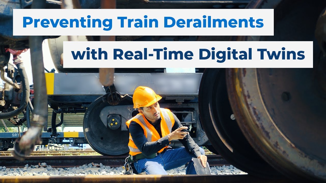 Preventing Train Derailments with Real-Time Digital Twins