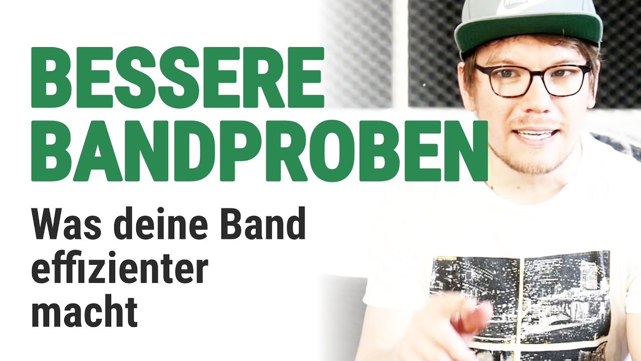 Bandproben effizienter gestalten - 5 Dinge, die deine Bandprobe verbessern