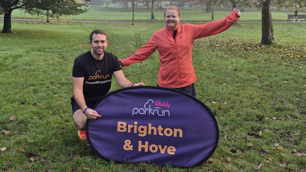 Brighton and Hove parkrun 15/11/25 FULL COURSE (sped up)