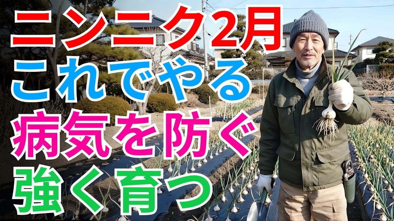 【絶対失敗しない】ニンニク栽培でこれから出る病気対策【やらないと手遅れ】