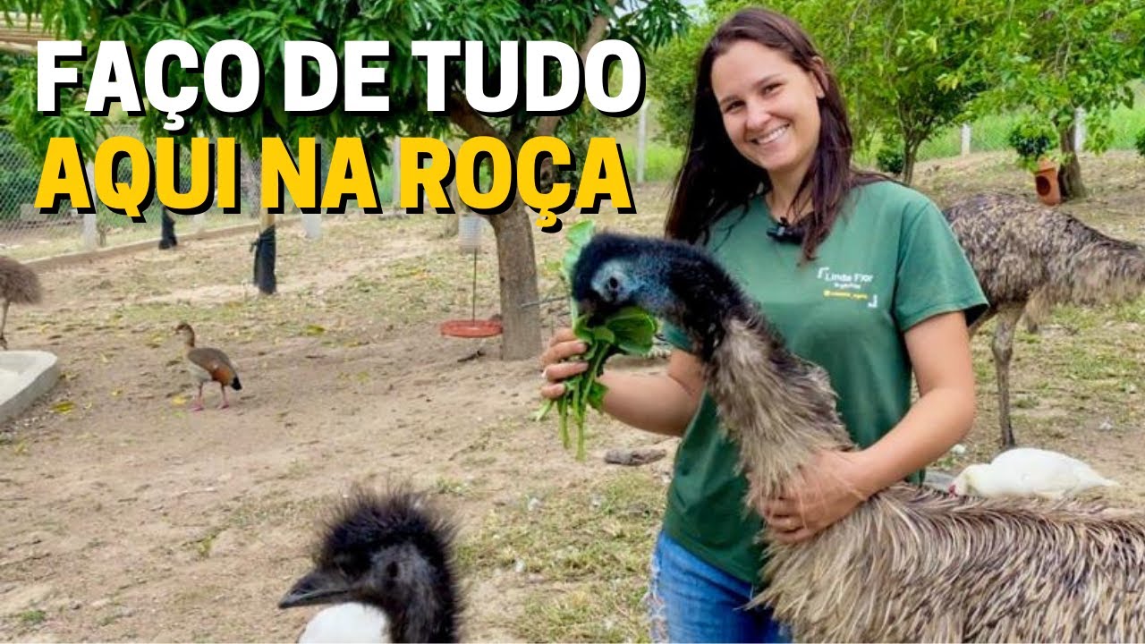 ELA SAIU DA CIDADE GRANDE PARA MORAR NO SÍTIO