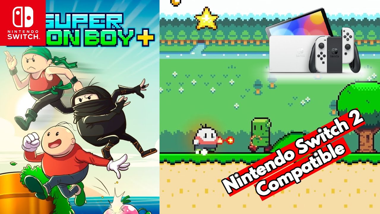 Super Onion Boy+ Gameplay | Nintendo Switch & Switch 2