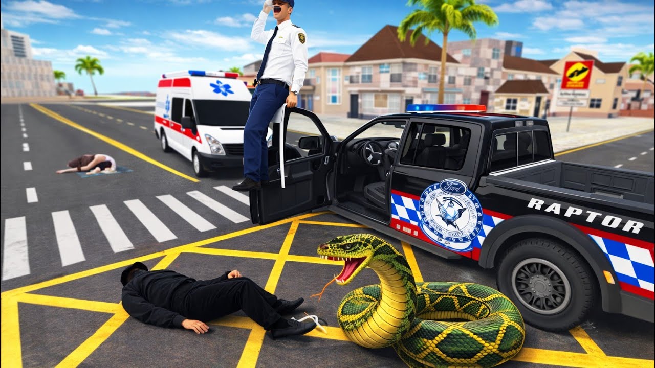 🚔 لا مجال للهروب! مطاردة الحرامية وسرقة الشحنات في محاكاة الشرطة