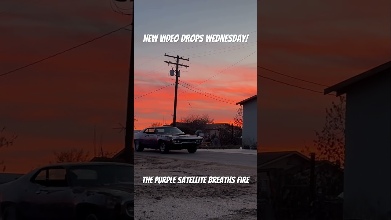 Tune in every Wednesday for a new episode! The purple satellite is coming for you! #1971satellite