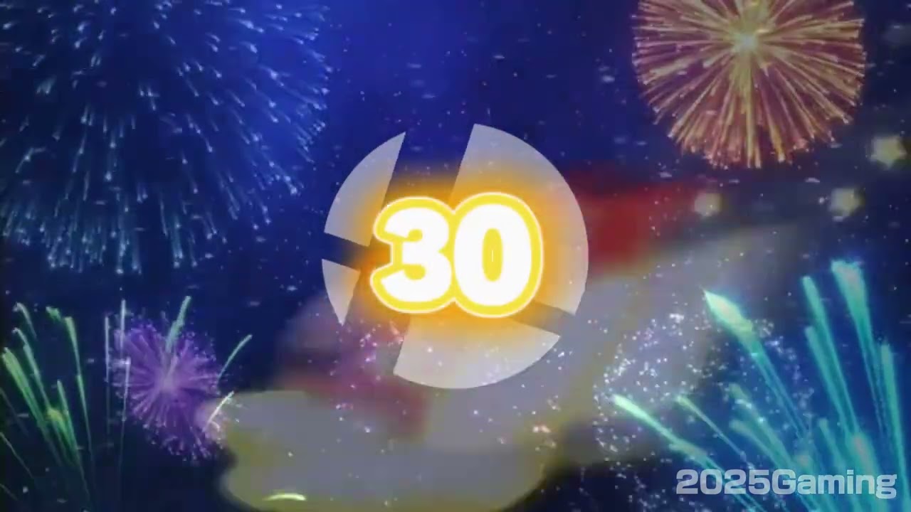 SSB Melee-inspired New Year Countdown (2026)