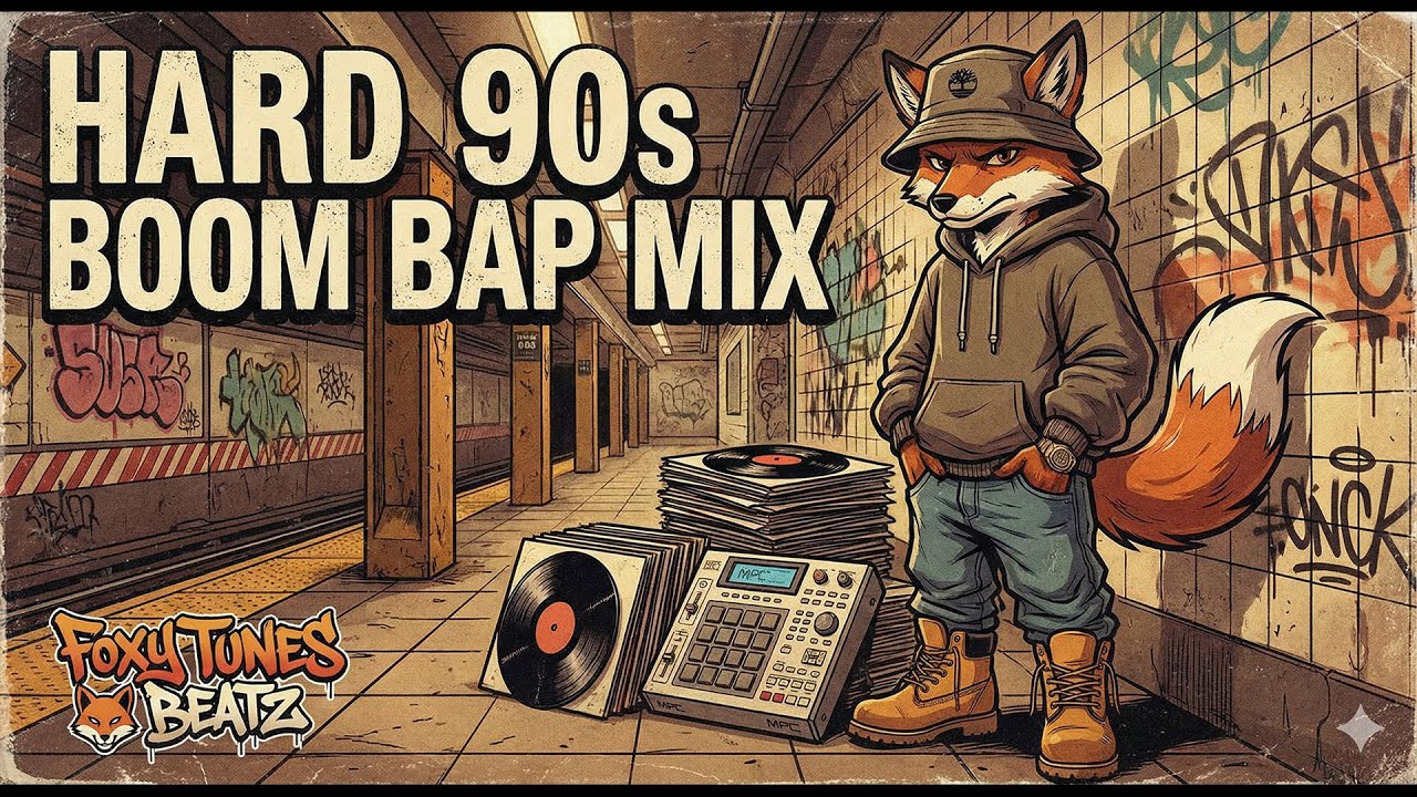 Hard 90s Boom Bap Mix | Gritty Beats & Scratches [Underground Hip Hop]