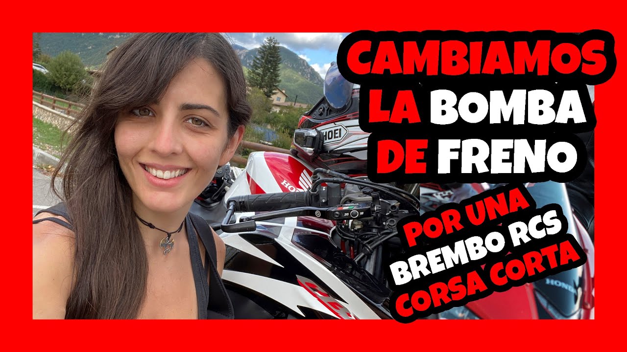 🎁 [NUEVA] Bomba de Freno - BREMBO 19RCS CORSA CORTA para mi CBR 600RR 🇯🇵