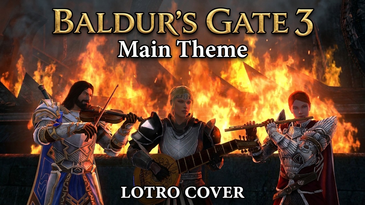 Baldur&rsquo;s Gate 3 Main Theme &ndash; Part 1 (LOTRO Cover in Mordor)