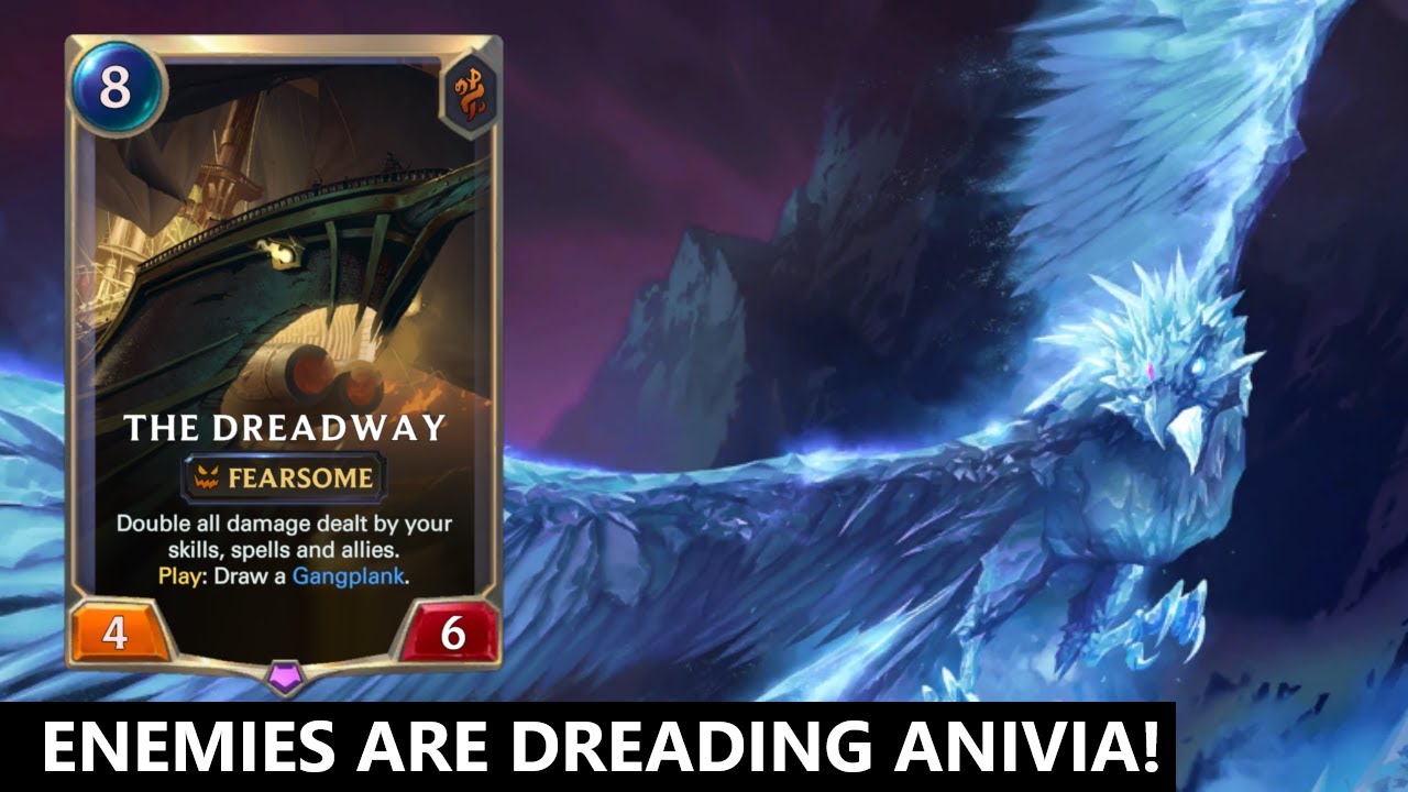 DREADING ANIVIA | Legends of Runeterra Gameplay | Lor | Anivia Gangplank Deck