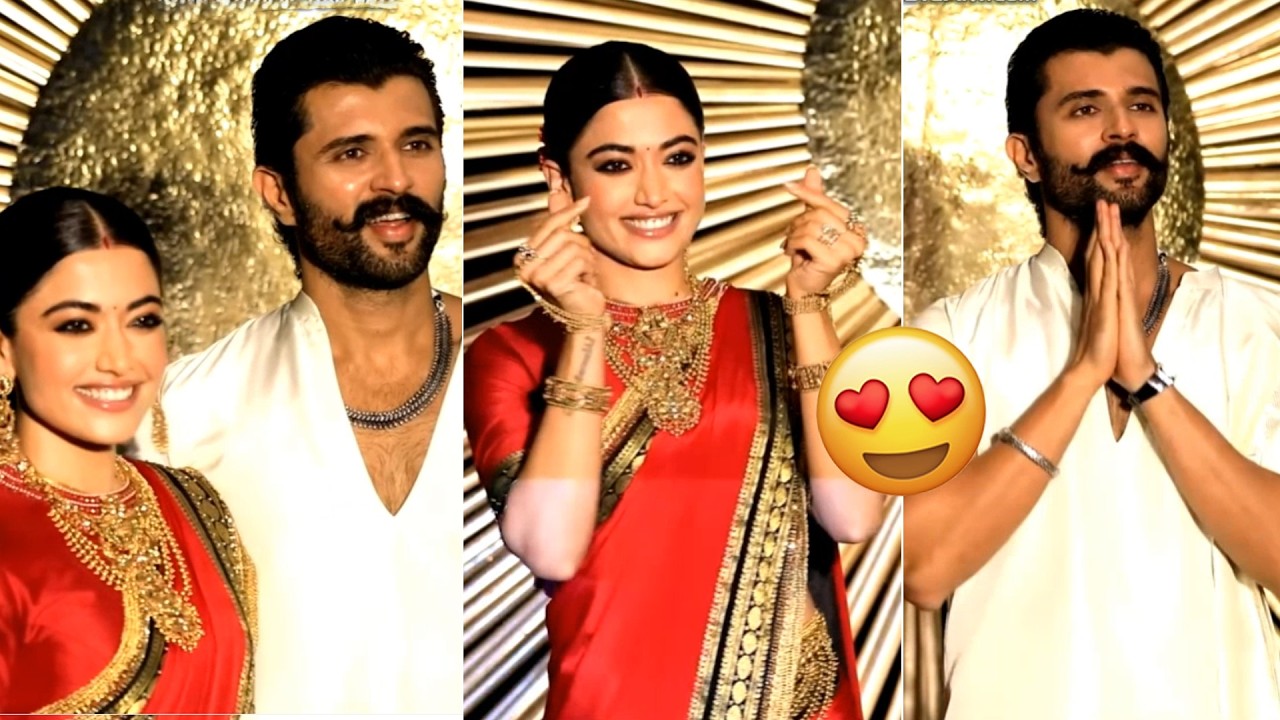 Vijay Deverakonda & Rashmika Cute Visuals 😍 | VIROSH | Mana TeluguCult