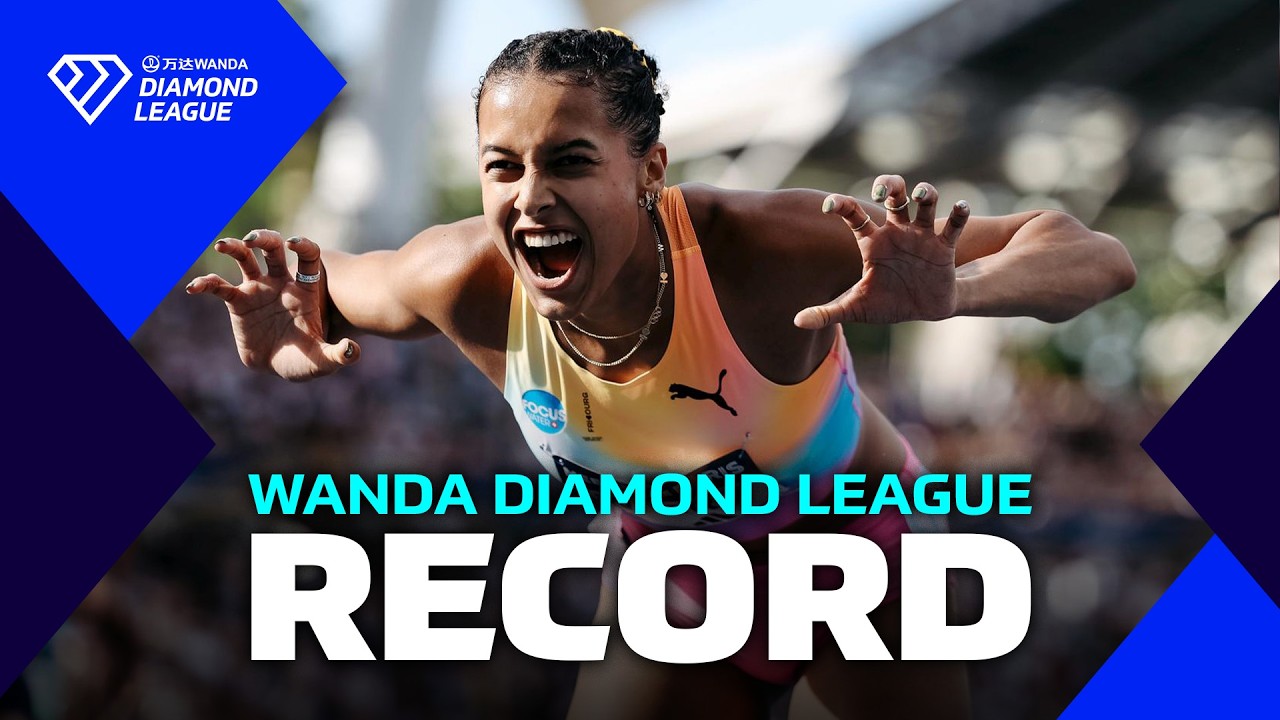Audrey Werro breaks DIAMOND LEAGUE RECORD in Paris 800m - Wanda Diamond League 2026