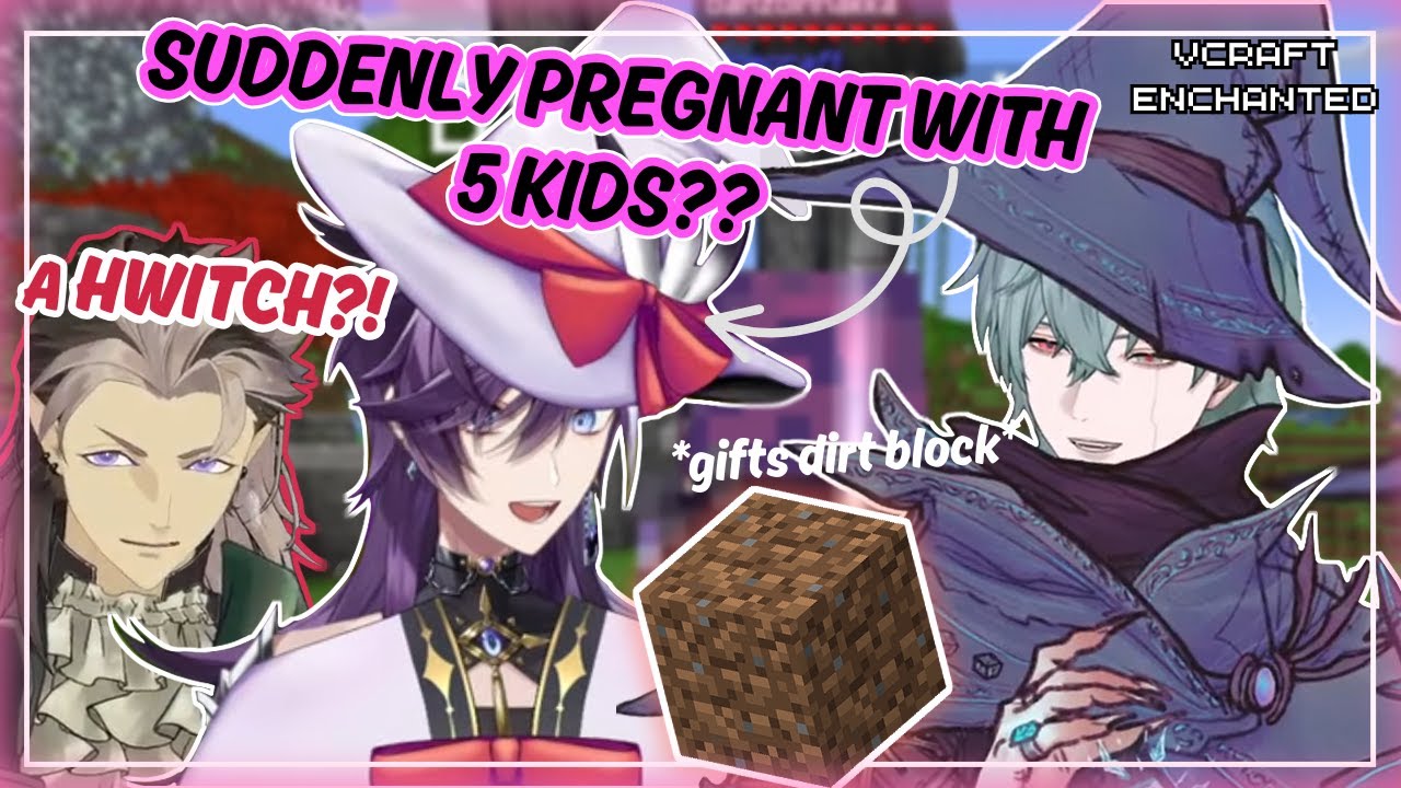 Хакка случайно вызвал событие mpreg в #VCraftEnchanted с Nix