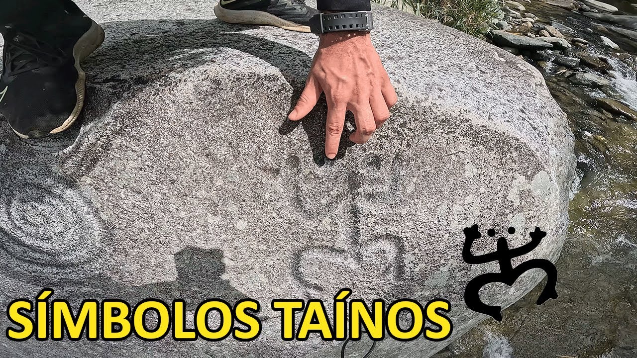 Petroglifos Taínos Grabados en la Piedra Escrita (Jayuya)