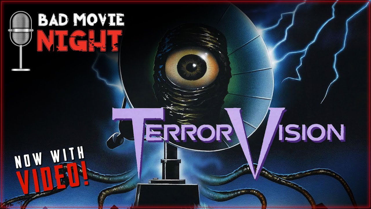 TerrorVision (1986) - Bad Movie Night VIDEO Podcast