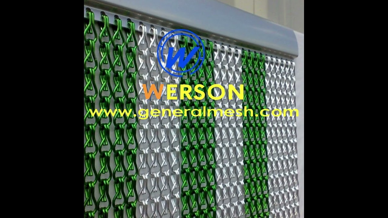 Generalmesh  Cortina antimoscas para puertas de exterior