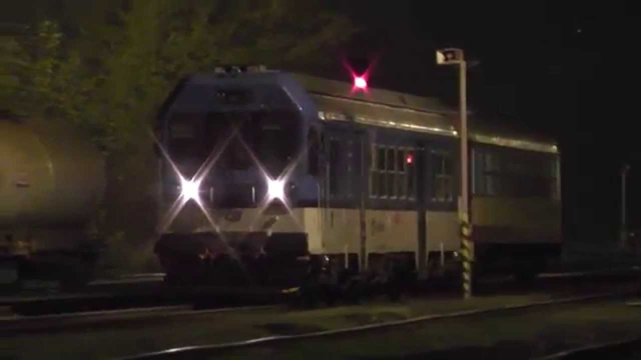 ČD 843.025 - Př&iacute;jezd vlaku Os 6613 - Česk&aacute; L&iacute;pa hl.n., 26.10.2014