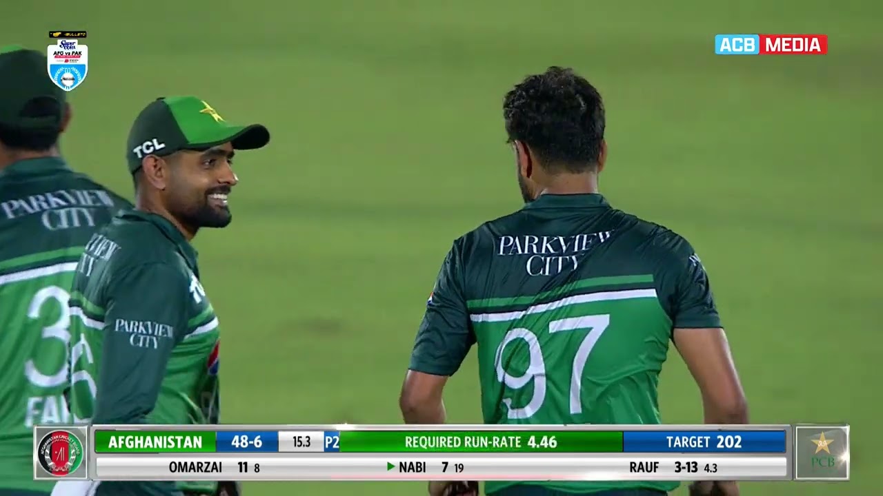 Haris Rauf's Five-Wicket Haul | Super Cola Cup | AFG v PAK | ACB