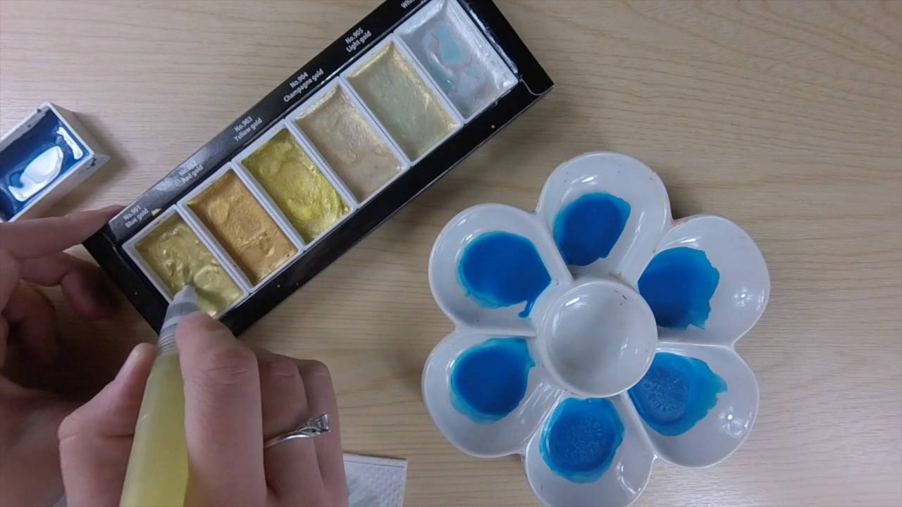 Mixing existing Gansai Tambi Colours with New Gansai Tambi Starry Colors