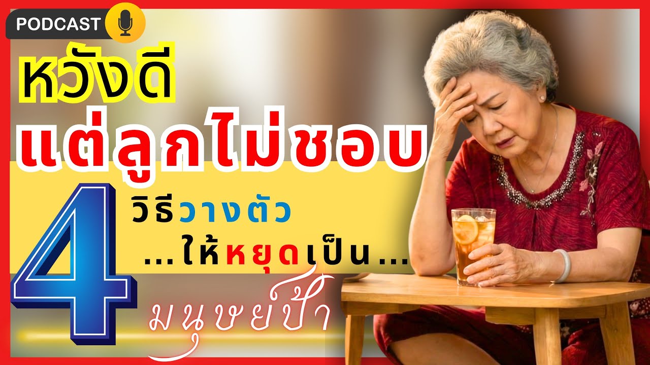 แค่ 'หวังดี'ทำไมลูกไม่ชอบ? หยุดเป็น 'มนุษย์ป้า' ในบ้านลูก! 4 วิธีวางตัวให้เป็นร่มโพธิ์ร่มไทร | EP.28