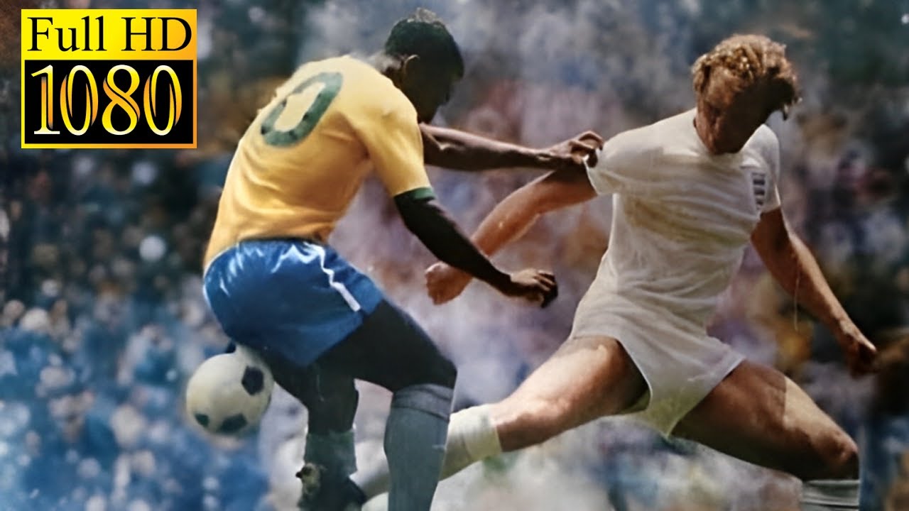 Brazil - England ●World Cup 1970 | Full highlight - 1080p HD