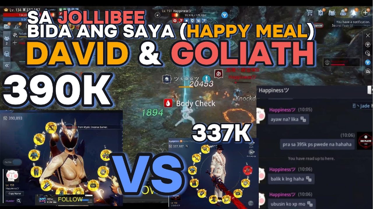 MIR4 PVP: 390K VS 337K HAPPINESS TO THE MOON