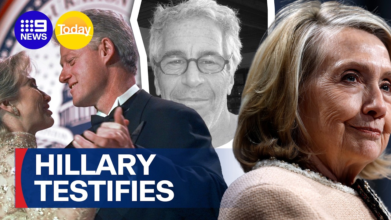 Clinton maintains she had 'no knowledge' of Epstein's criminal activities | 9 News Australia