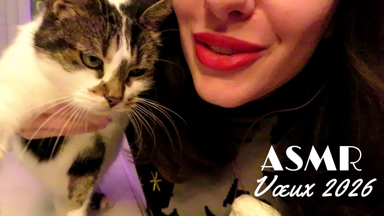 ASMR Français ~ Voeux 2026 ✨​💜​ (et quelques cadeaux de Noël)