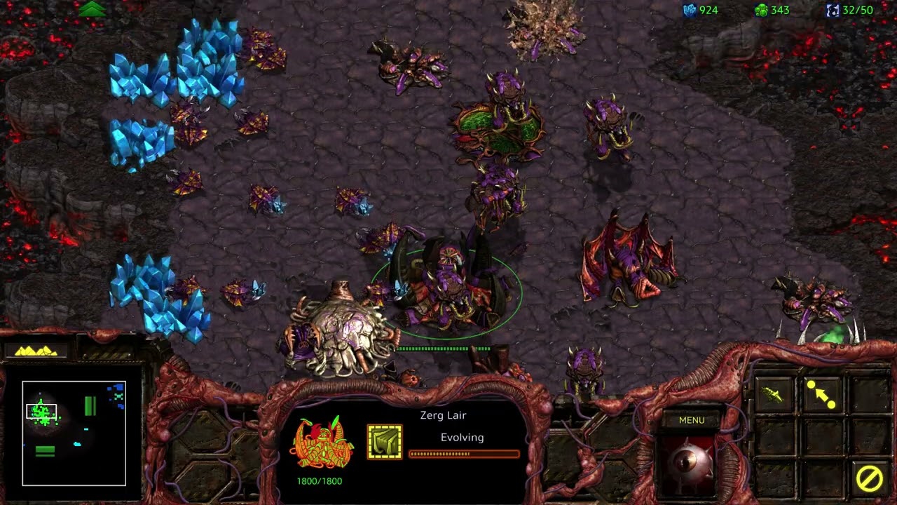 Starcraft Zerg campaign mission 4 Agent of the swarm No commentary