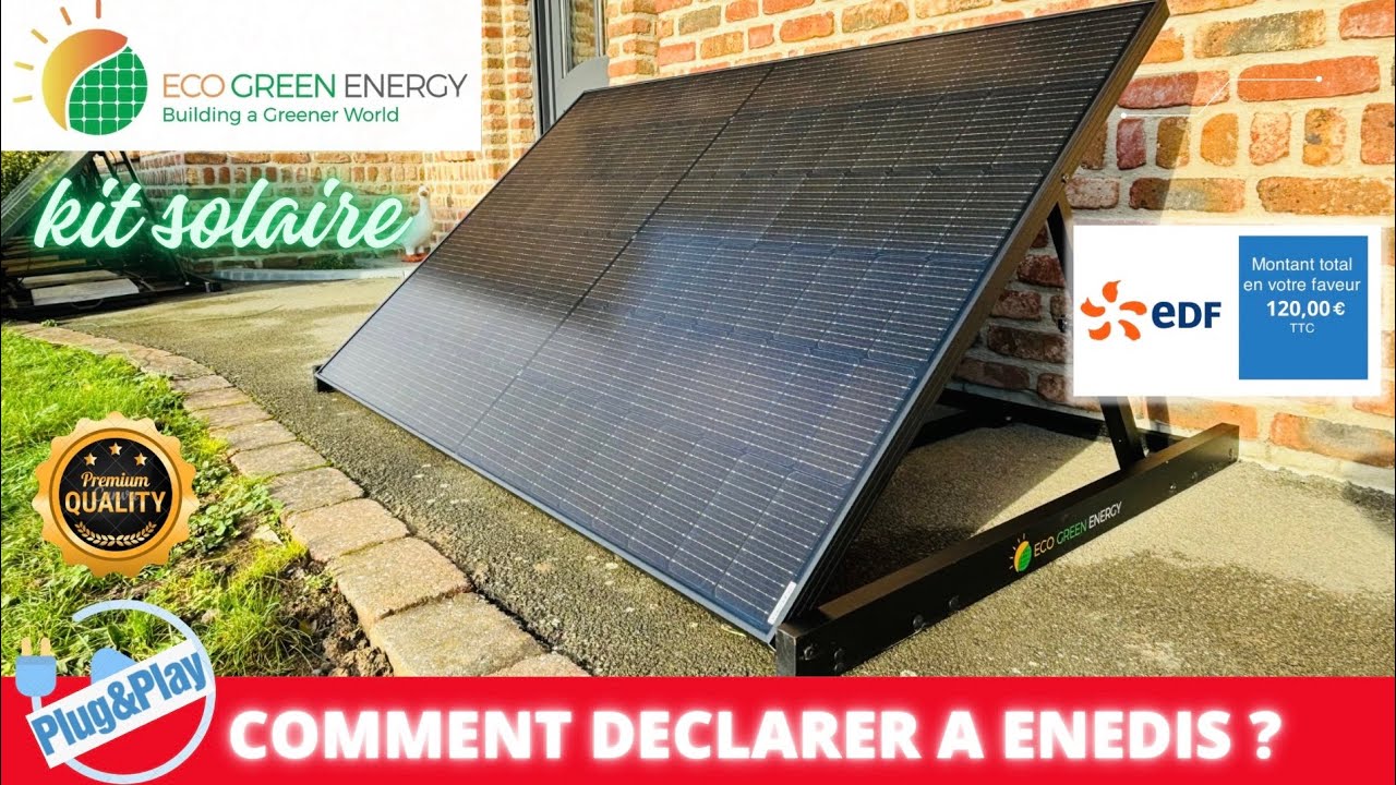 Atlas Home Kit : solaire Plug / Play haut de gamme de Eco green Energy pour produire son électricité