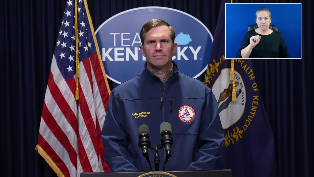 Gov. Andy Beshear to Hold Briefing on Storm Damage and State's Response 12.11.20