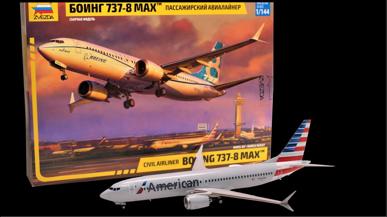 American Airlines 737max | Full Model Build